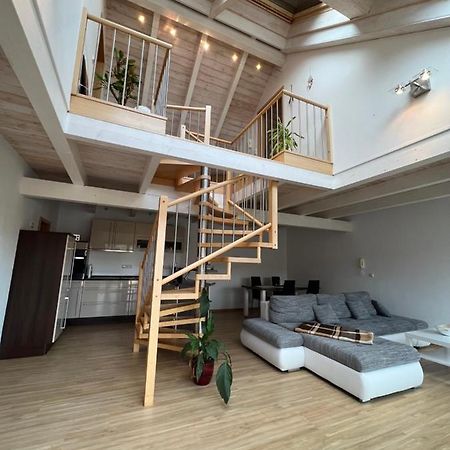Ferienwohnung Mit Balkon Oberelsbach Bagian luar foto