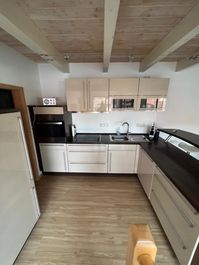 Ferienwohnung Mit Balkon Oberelsbach Bagian luar foto